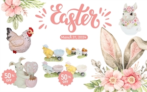 Easter mailout hitting your inbox now!