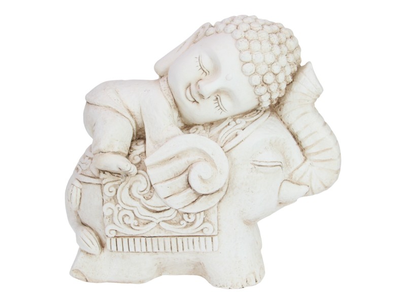 34cm Cream Buddha