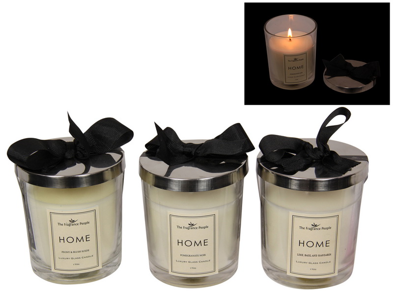 9CM HOME SCENTED CANDLE 3 ASSTD