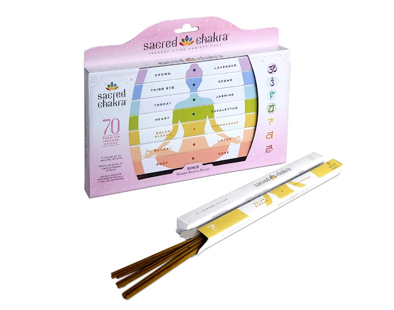 Sacred Chakra Premium Incense Gift Pack (Gift Box)