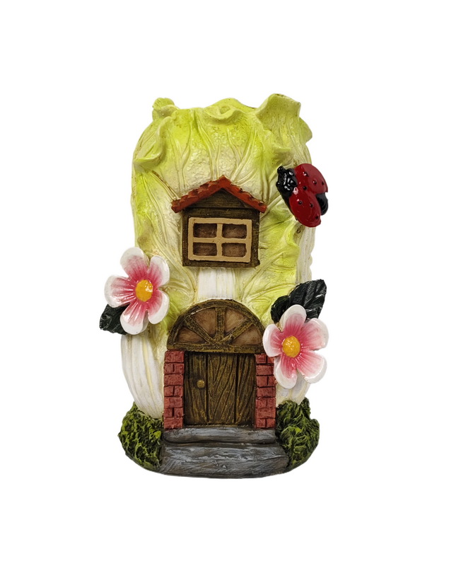 17cm Lettuce Fairy Garden House