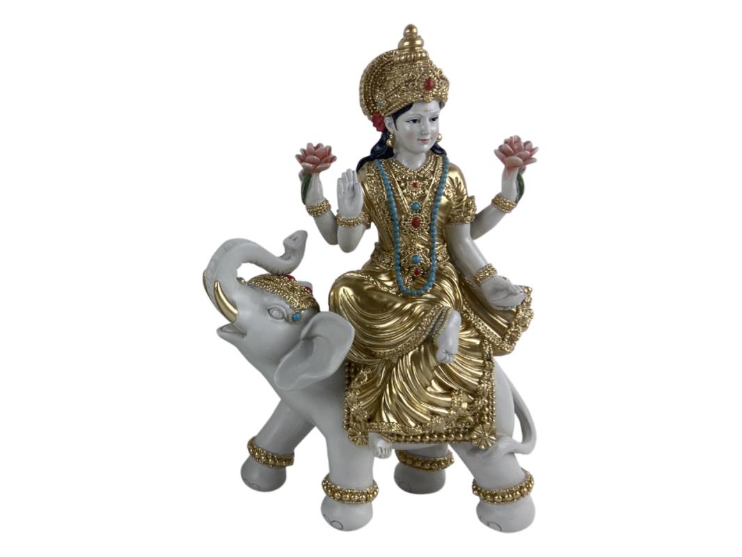 29cm Krishna riding Elephant
