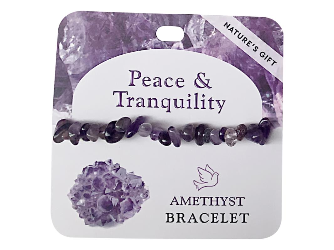 Wellness Gemstone Bracelet Amethyst