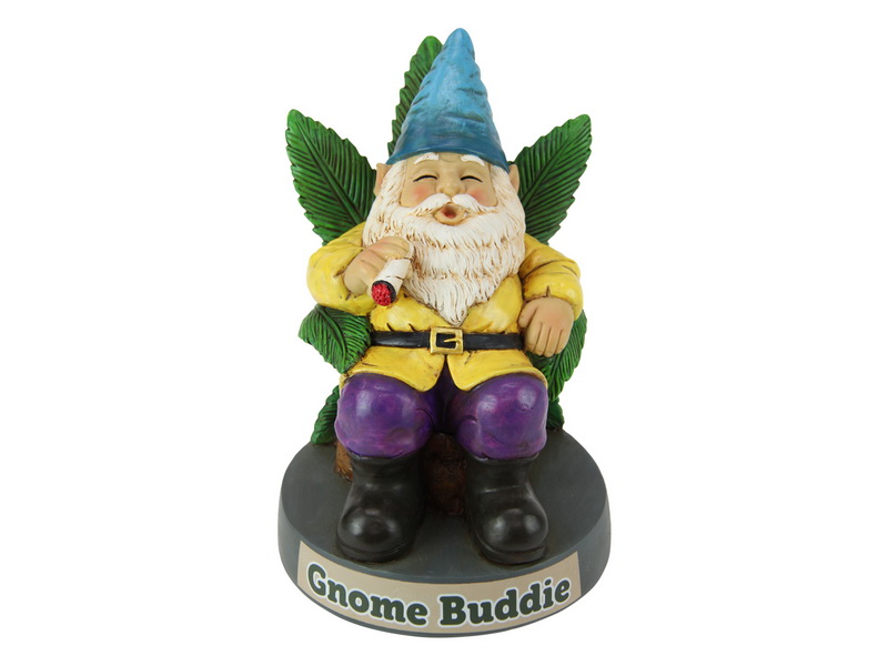 19cm Smoking Gnome