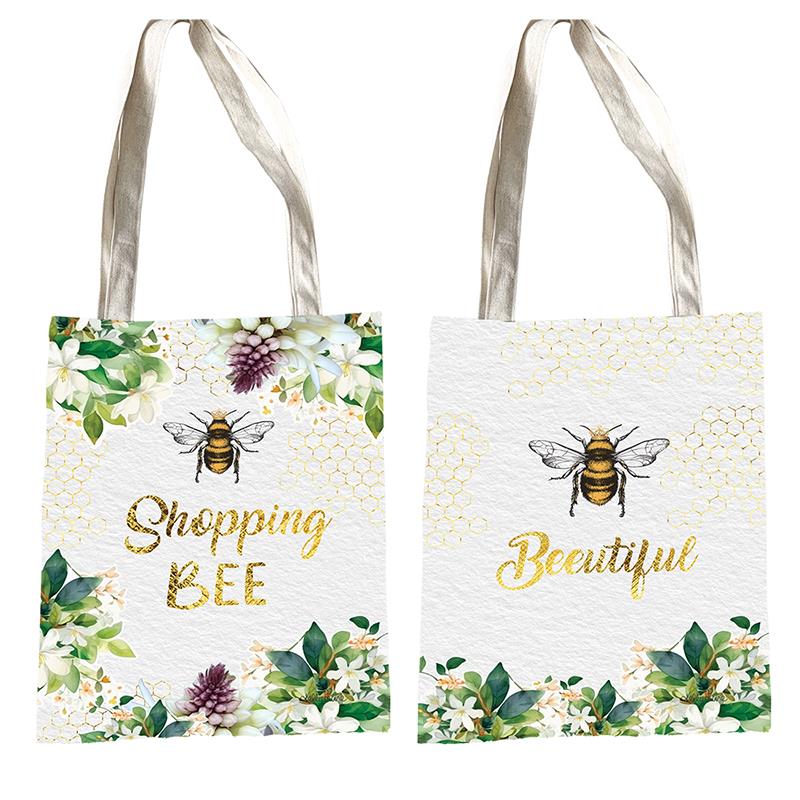 34x47cm Bee Yourself Tote Bag by Kelly Lane 2 Asstd