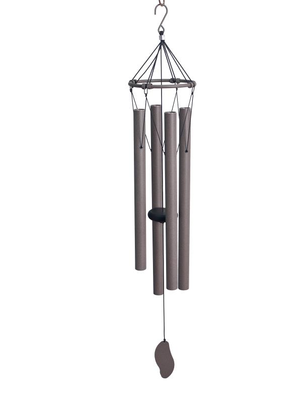 84cm Sand Coloured Harmonious 4 Tube Wind Chime