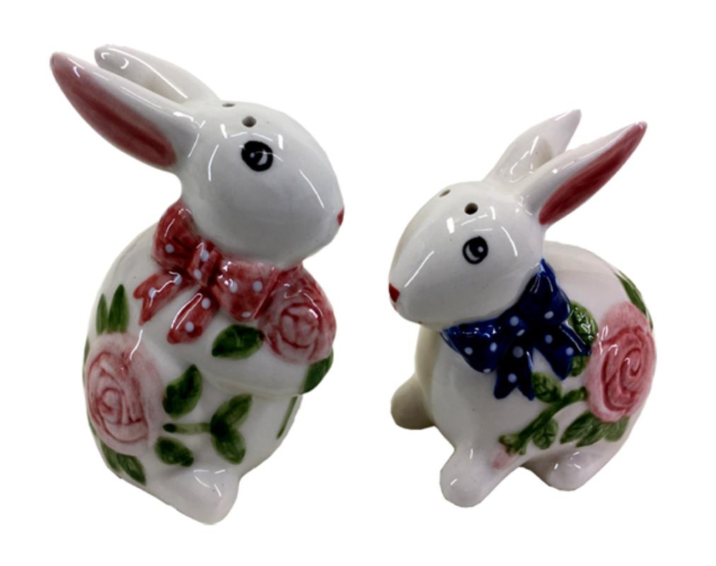 Set of Rabbit Salt & Pepper Shaker 8x9cm