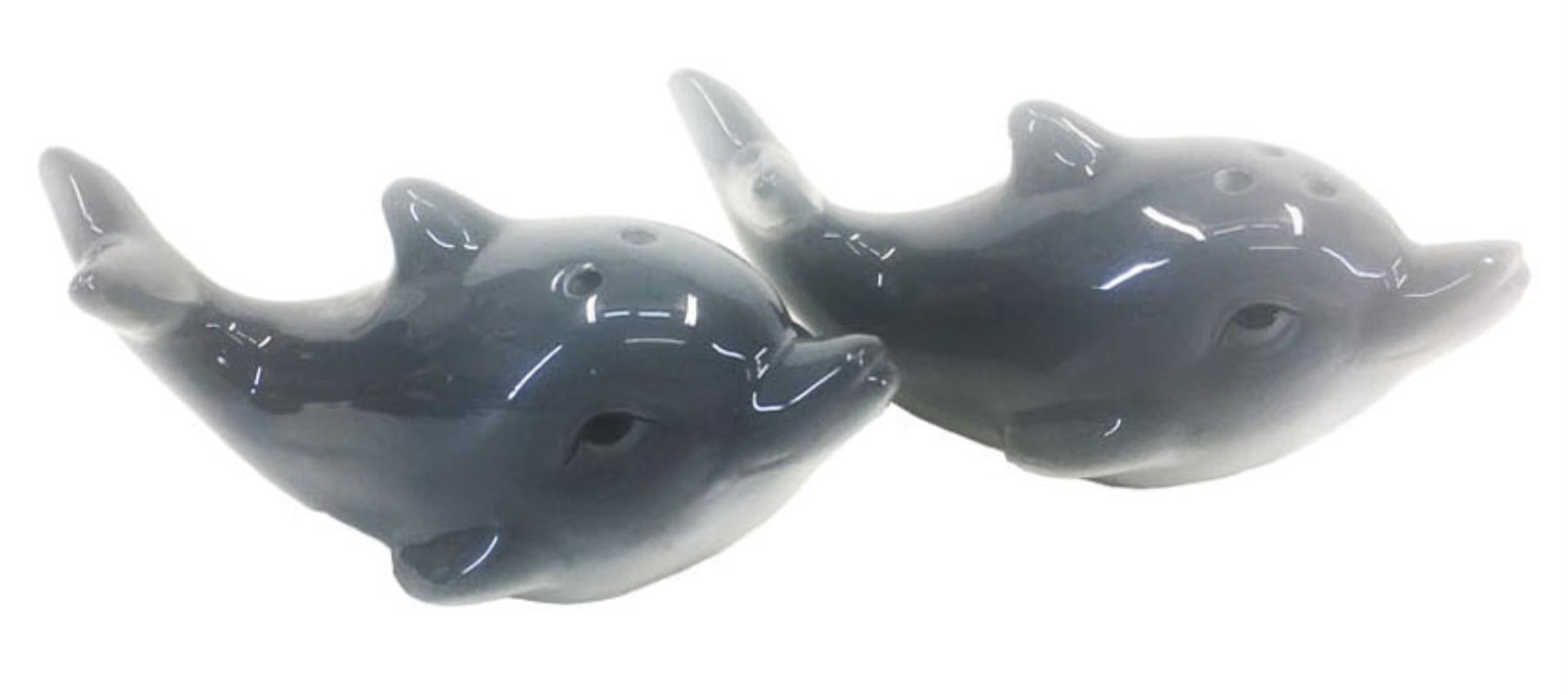 10cm Set of Dolphin Salt & Pepper Shakers