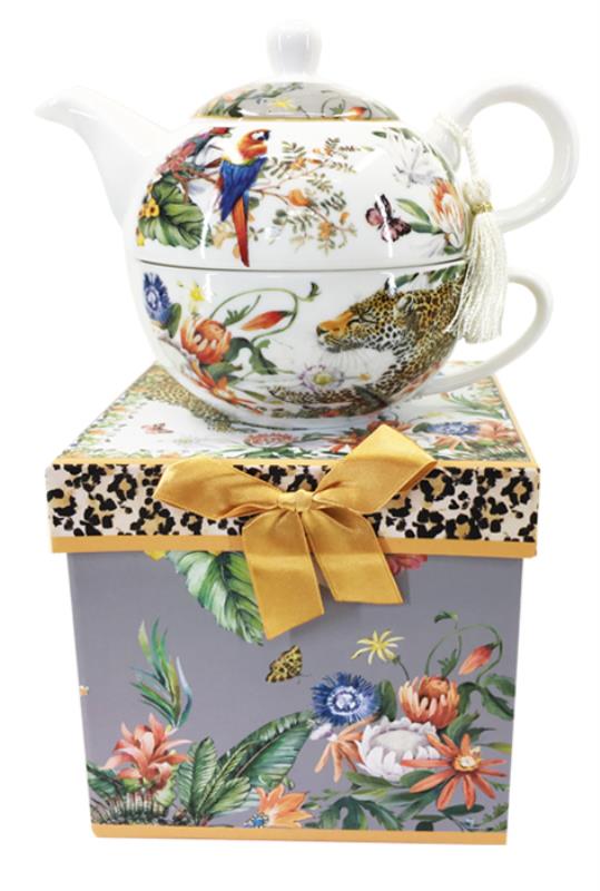 Rainforest Tea For One Set - Gift Boxed