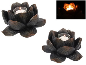 16cm Lotus Flower Candle Holder