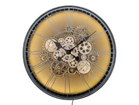 48cm Cog Clock with Colour Changing LED Lights