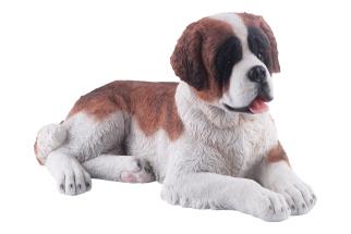 40x22cm Laying St Bernard Dog