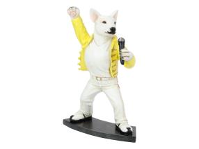 27cm Freddie Rocker Dog with Microphone