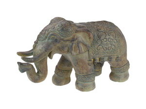 63cm Garden Elephant Statue