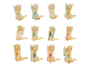5cm Sitting Birthstone Fairy 12 Asstd