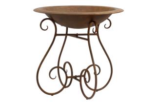 55cm Rustic Bird Feeder on Stand