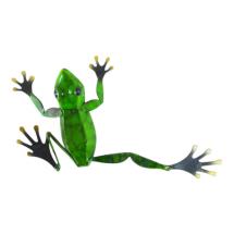 21x11 Green Metal Frog