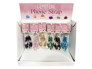 Gemstone Crystal Phone Strap/Lanyard