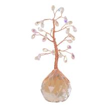 21cm Crystal Gemstone Tree on Crystal Base