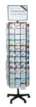 Wellness Gemstone Bracelet/Necklace/Keyring on Revolving Stand (648=Free Display) (Pallet Delivery Only)
