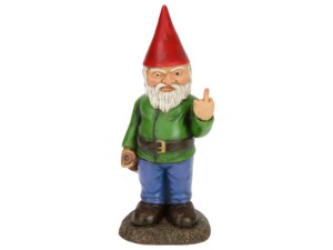 32cm Rude Drinking Gnome