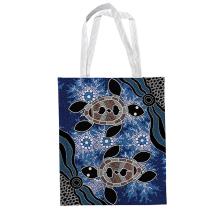 34x47cm Tote Bag with Sea Turtle Design by Stephen Hogarth