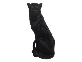 58cm Black Sitting Jaguar