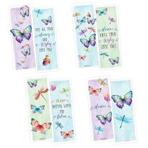 15cm 3D Bookmark with Butterfly & Dragonfly Design by Kelly Lane 8 Asstd (80=Free Display)