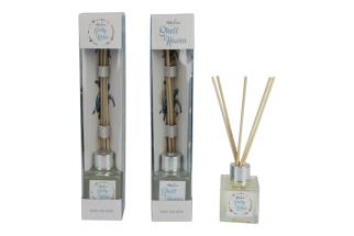 50ml Reed Diffuser with Beach Shack Turtle Design by Kelly Lane 2 Asstd