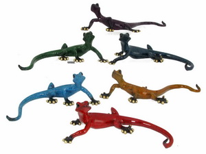 20cm Marble Look Lizard 6 Asstd