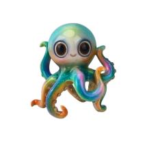 12cm Octopus Starburster Colours