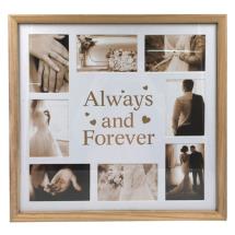 50x50cm Always & Forever Lovers Photo Frame