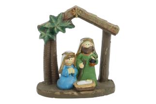 10cm Religious Nativity Scene