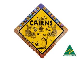 18.5cm Small Cairns Road Sign