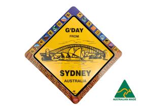 18.5cm Small Sydney Opera Road Sign