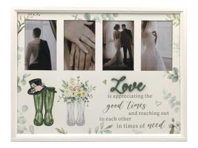 49x37cm Frame with Wedding Design