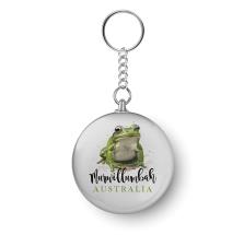 Double Sided Keyring Frog